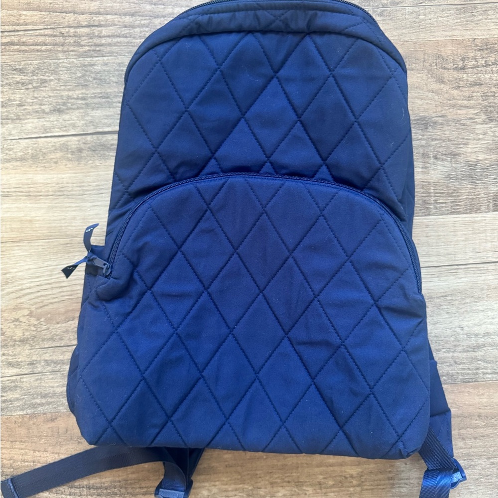 Vera Bradley Peacoat Blue Backpack